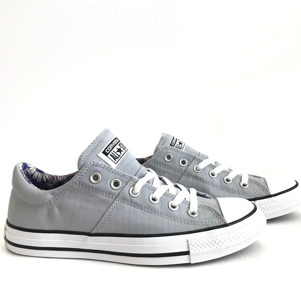 Converse Grey/White Madison Ox Low Top Sneaker - Picture 2 of 8